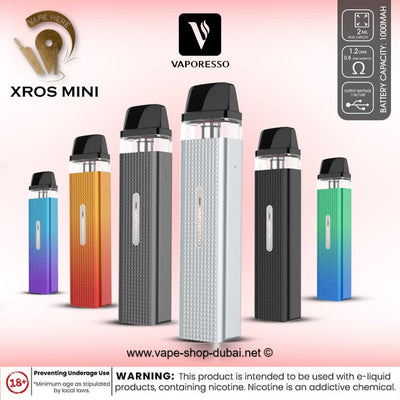 VAPORESSO XROS MINI 1000mAh POD SYSTEM - Vape Here Store