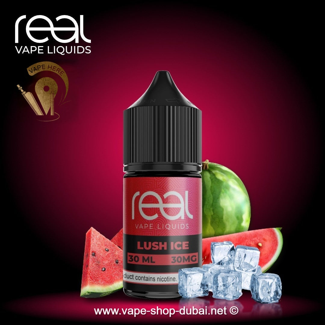 LUSH ICE - REAL VAPE SALTNIC 30ml - Vape Here Store
