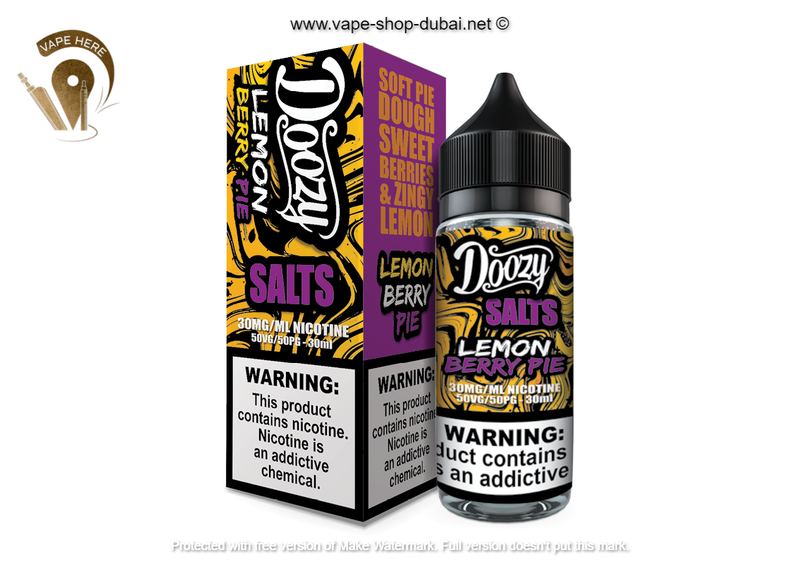 Lemon Berry Pie - Doozy Salt - Vape Here Store