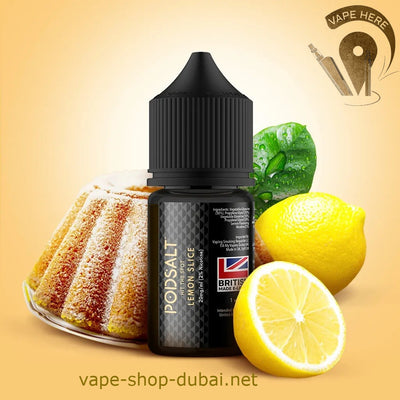 Pod Salt - Lemon Slice - NicSalt - Vape Here Store