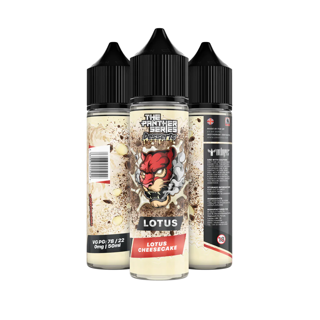 Lotus Cheesecake -  Dr Vapes (Desserts Series) - Vape Here Store