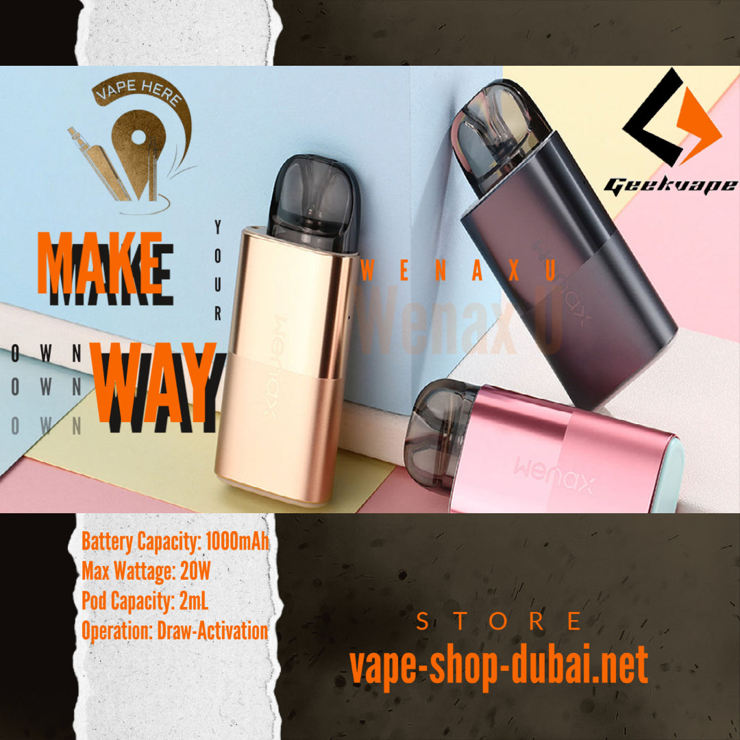 GEEKVAPE WENAX U POD KIT - Vape Here Store