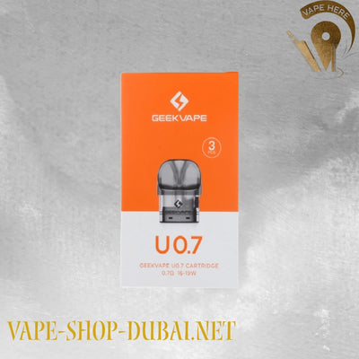 GEEKVAPE U Cartridge Pod 3pcs/pack 2ml - Vape Here Store