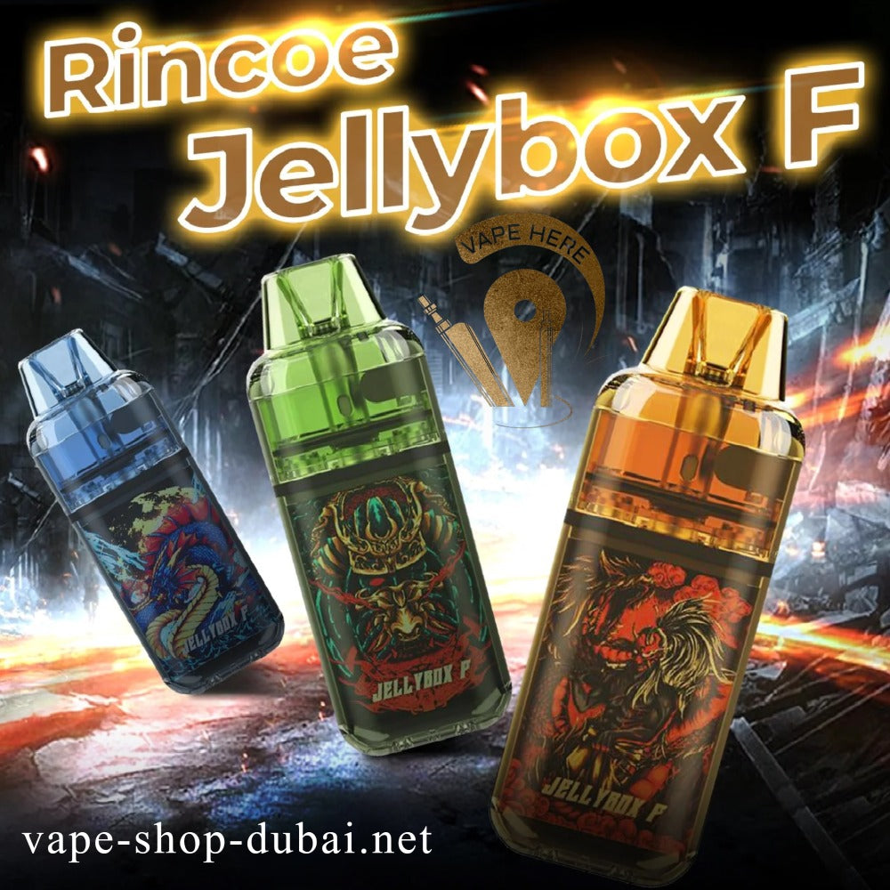 RINCOE JELLYBOX F POD SYSTEM KIT - Vape Here Store