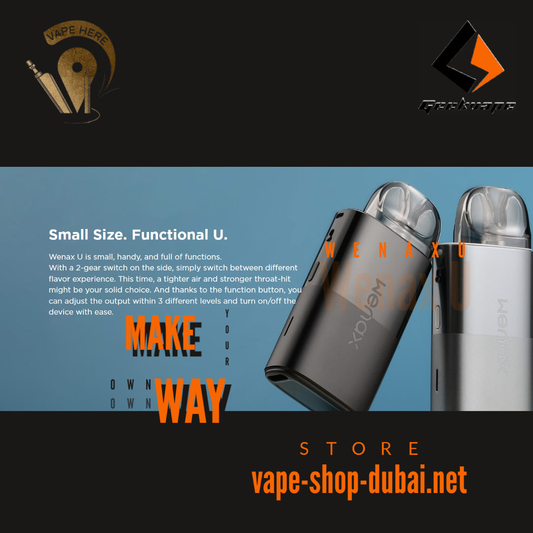 GEEKVAPE WENAX U POD KIT - Vape Here Store