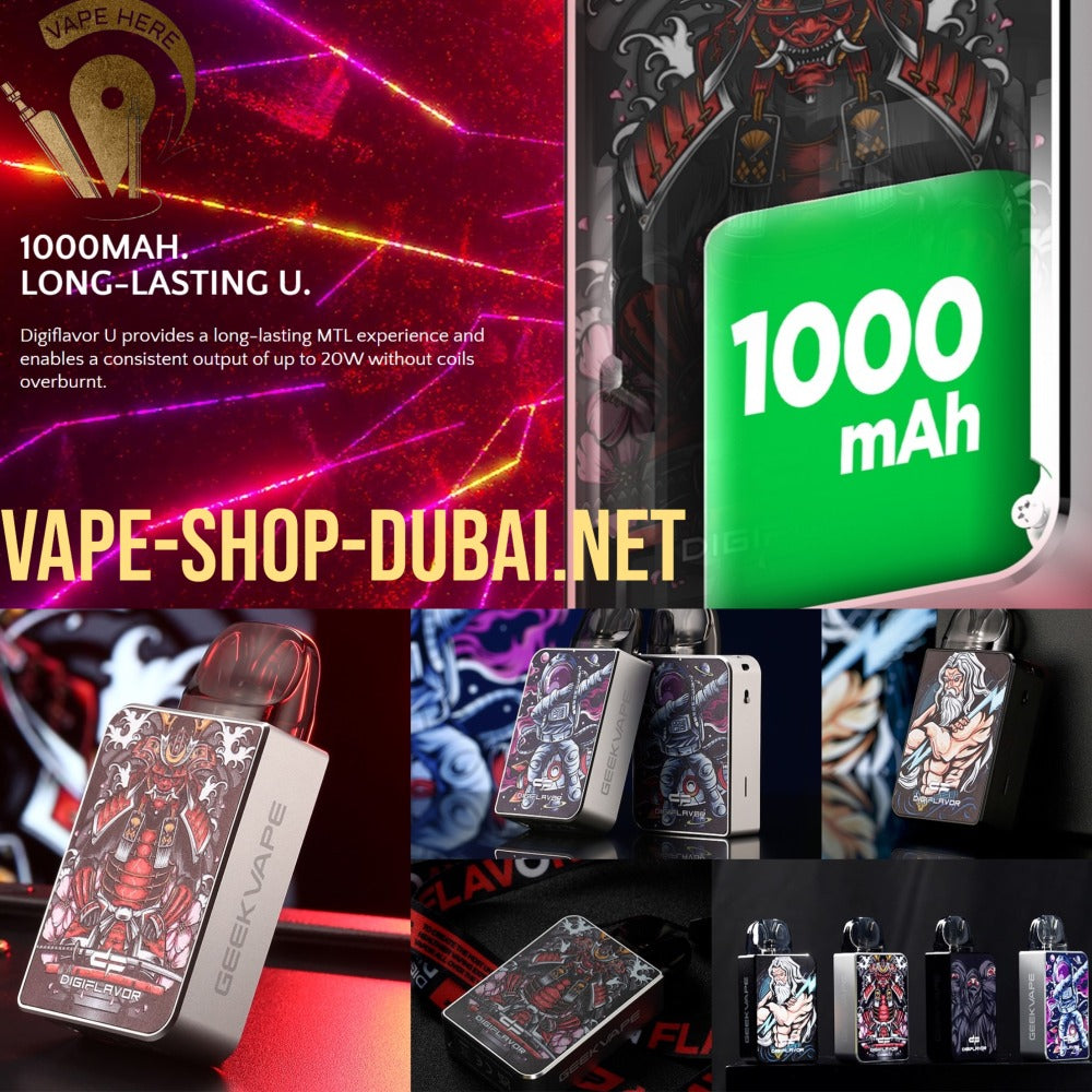 GEEKVAPE Digiflavor U Pod Kit 1000mAh - Vape Here Store