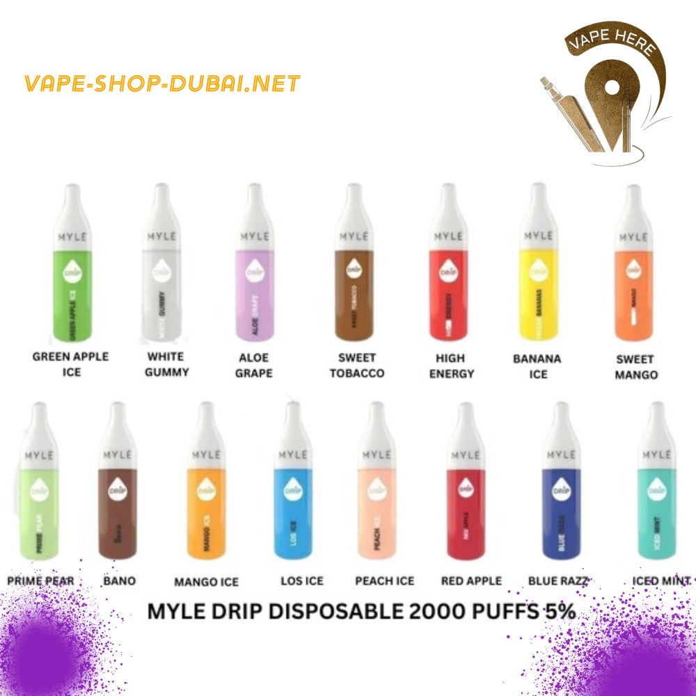 Myle - Drip 2000 Puffs Disposable Pen - Vape Here Store