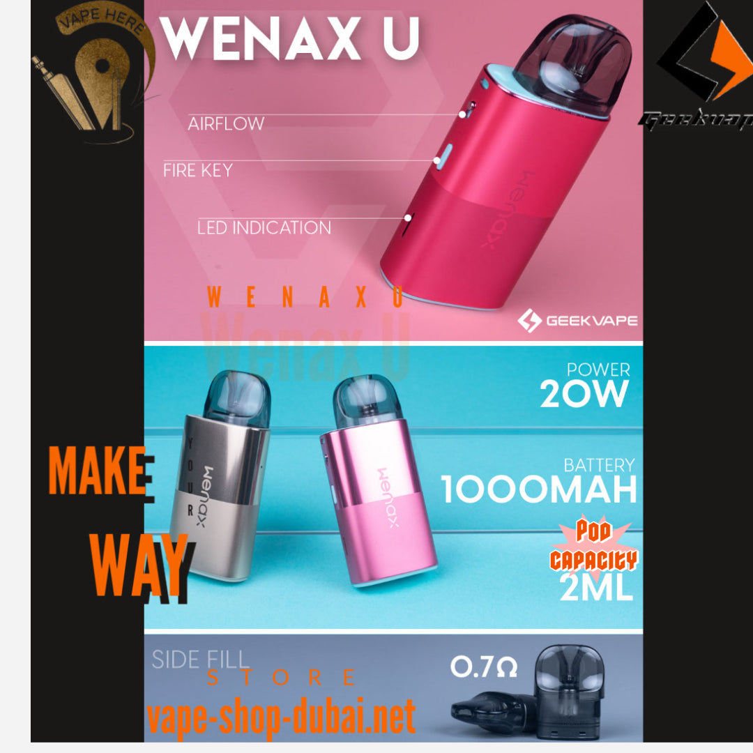 GEEKVAPE WENAX U POD KIT - Vape Here Store