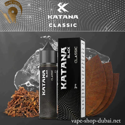 KATANA CLASSIC E-LIQUIDE 60ML - BLACK SERIES - Vape Here Store