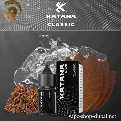 KATANA CALISSIC SALTNIC 30ML - BLACK SERIES - Vape Here Store