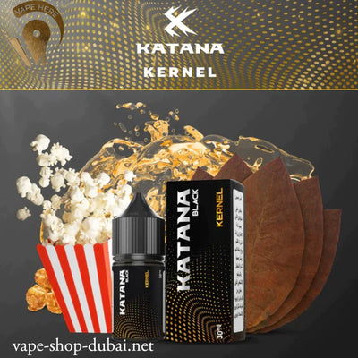 KATANA KERNEL SALTNIC 30ML - BLACK SERIES - Vape Here Store