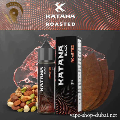 KATANA ROASTED E-LIQUIDE 60ML- BLACK SERIES - Vape Here Store