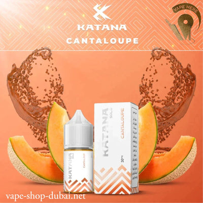 KATANA CANTALOUPE SALTNIC 30ML - SOLO SERIES - Vape Here Store