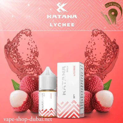 KATANA LYCHEE SALTNIC 30ML - SOLO SERIES - Vape Here Store