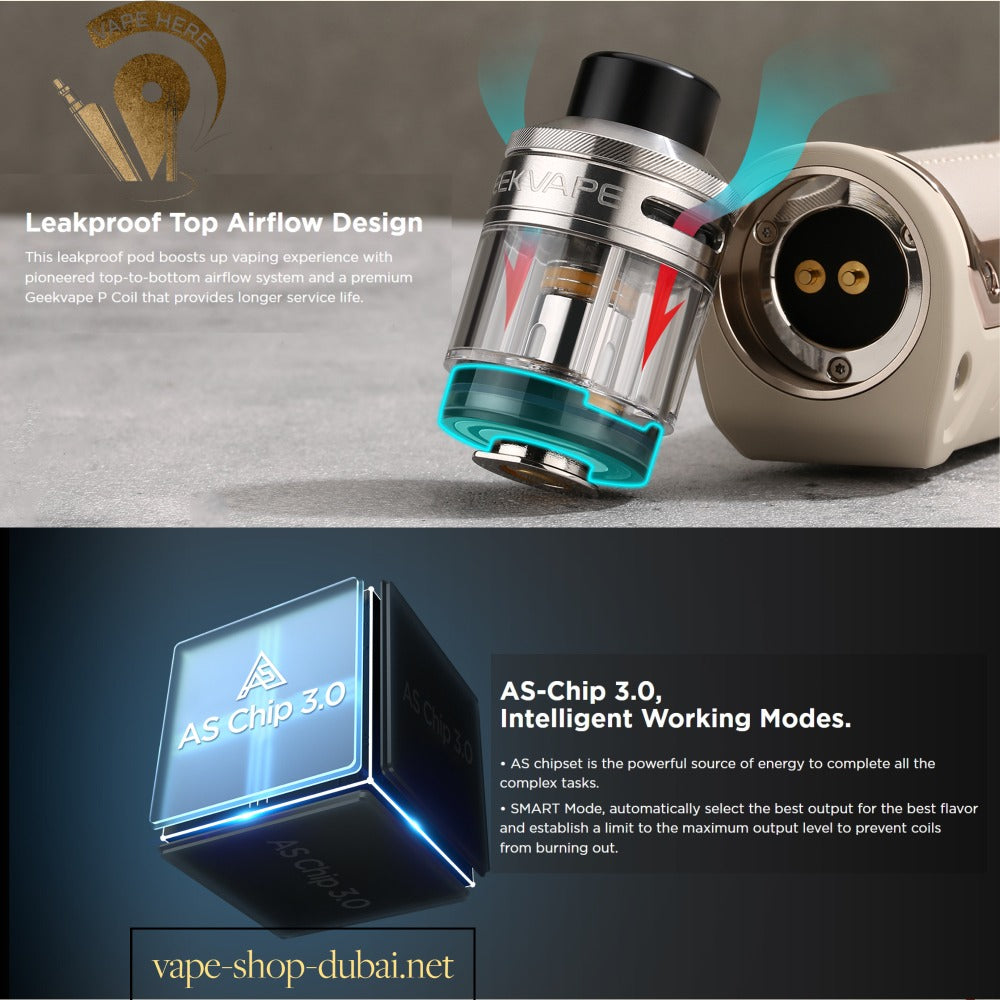 GEEKVAPE E100 AEGIS ETENO KIT - Vape Here Store