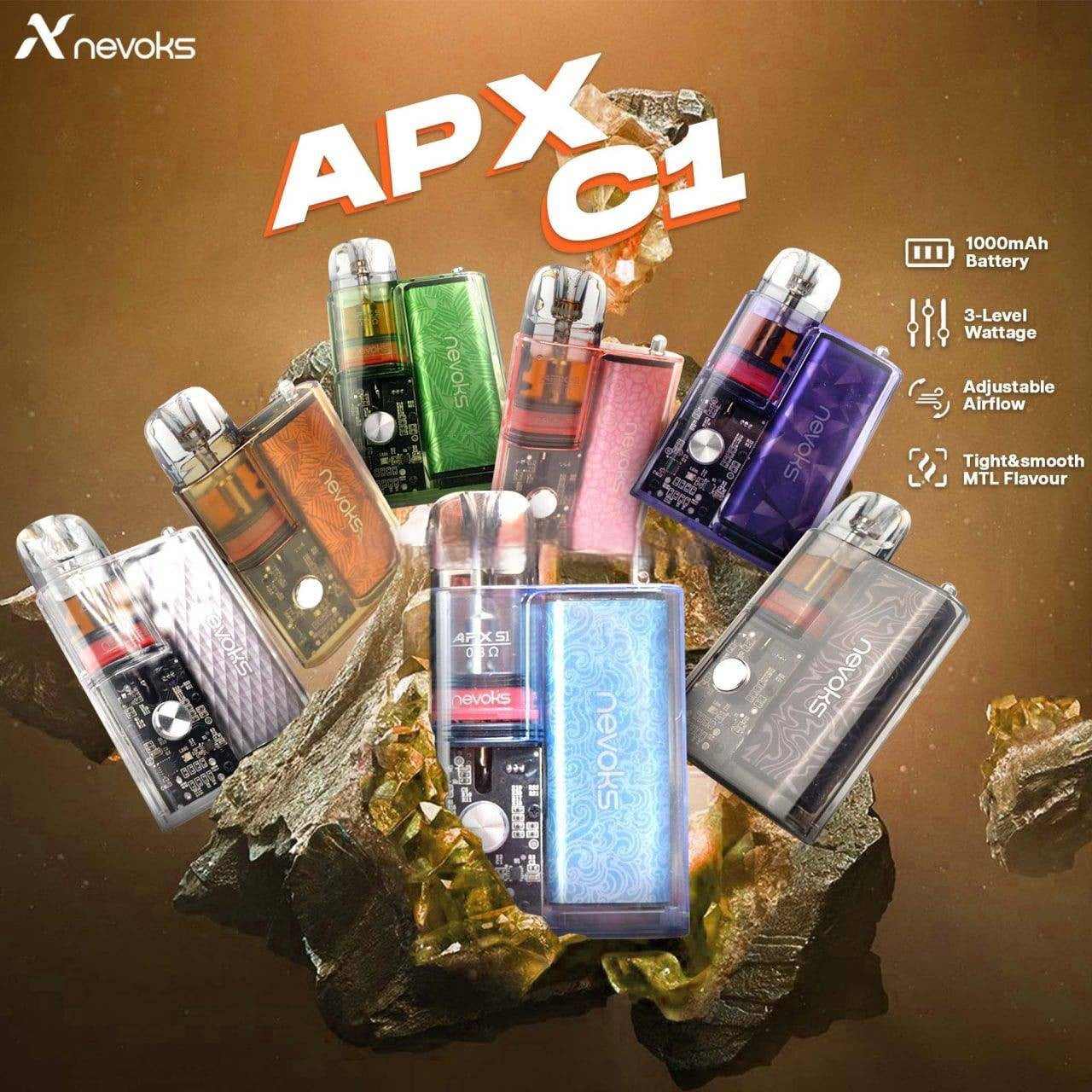 NEVOKS APX C1 KIT 1000mAh - Vape Here Store