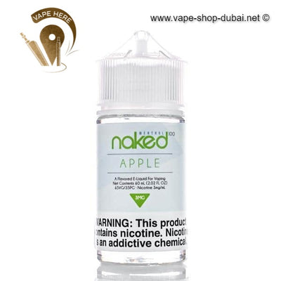 Naked 100 -Apple Saltnic 30ml - Vape Here Store