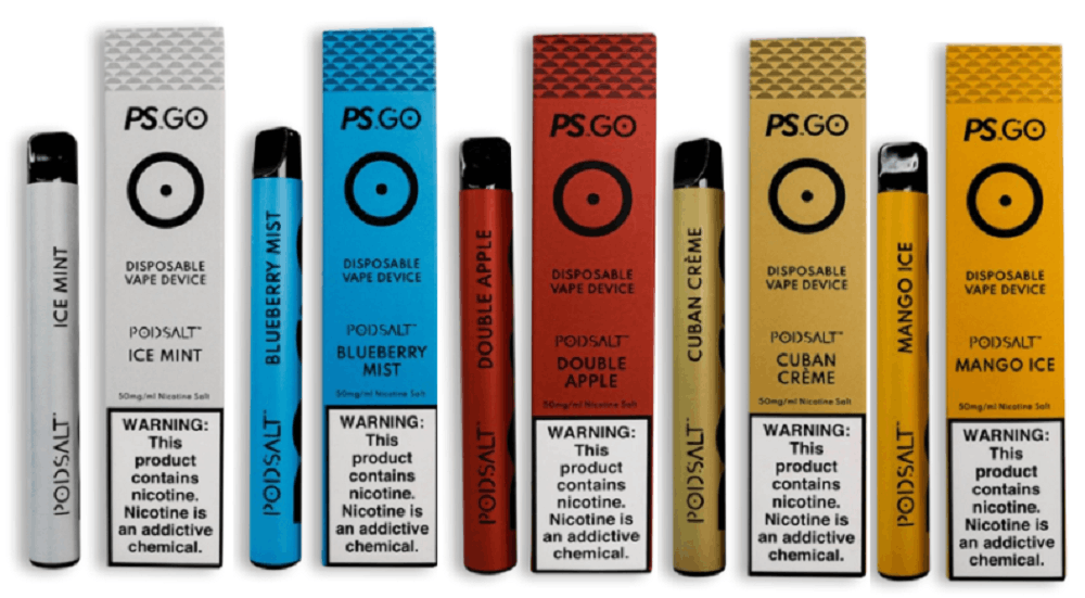 PS GO Disposable Vape Pods - Vape Here Store