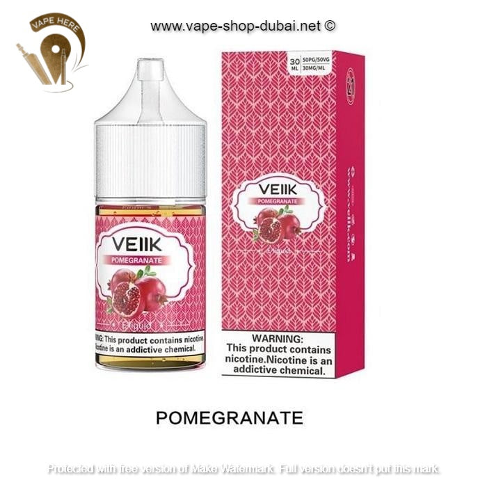 Pomegranate 30ml SaltNic by Veiik - Vape Here Store