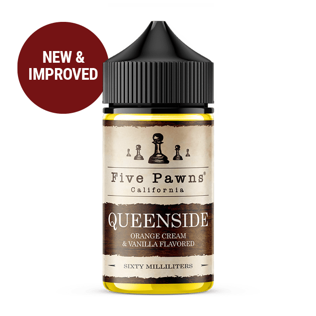 Queenside - 60ml E liquid by Five Pawns California - Vape Here Store