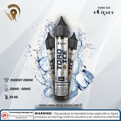 TORO ICE SALT BY ECIGARA - Vape Here Store