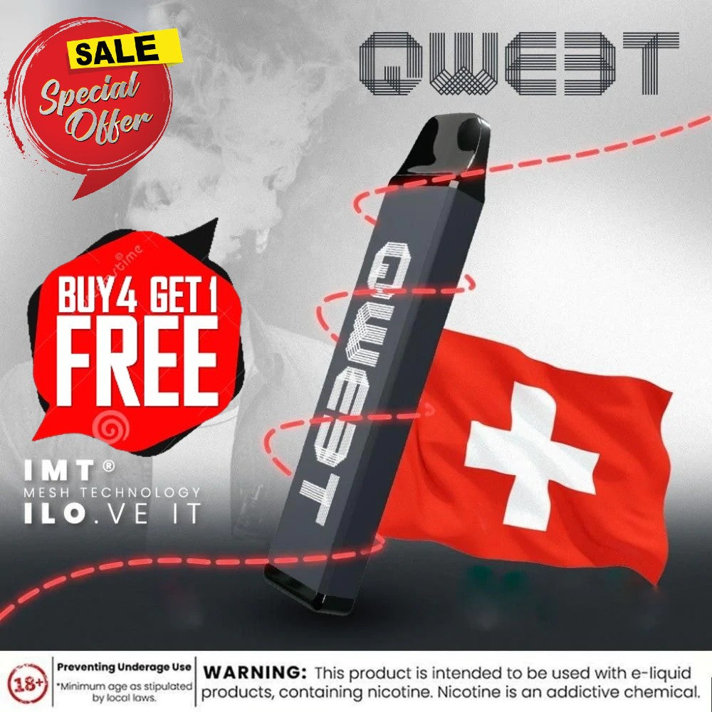 QWEET MESH DISPOSABLE 2500 PUFFS - Vape Here Store