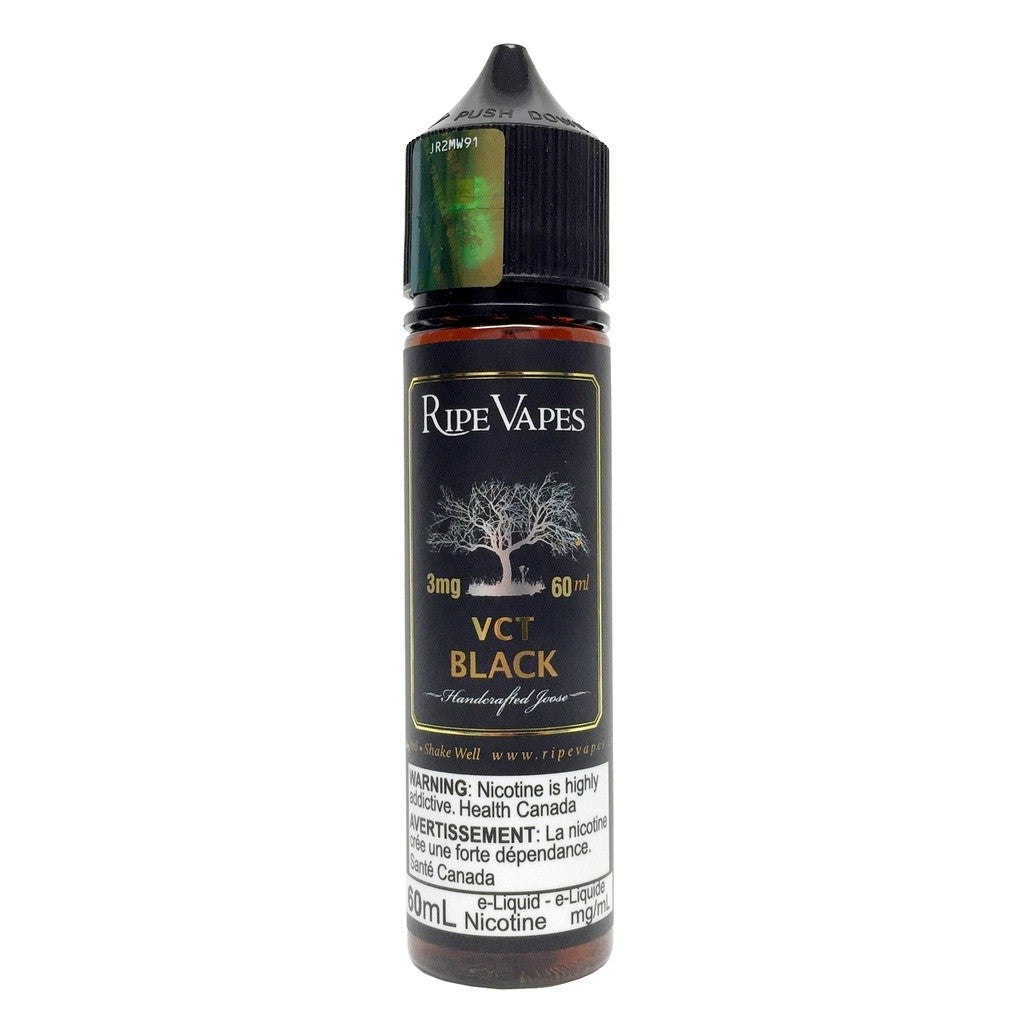 VCT Black 60ml E liquid by Ripe Vape - Vape Here Store