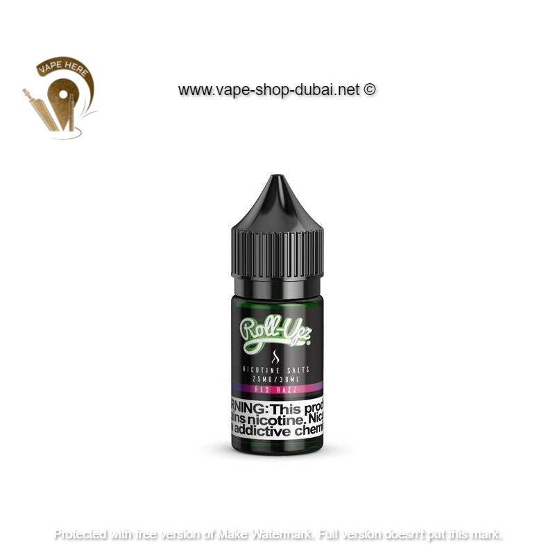 Red Razz Saltnic - Juice Roll Upz - Vape Here Store