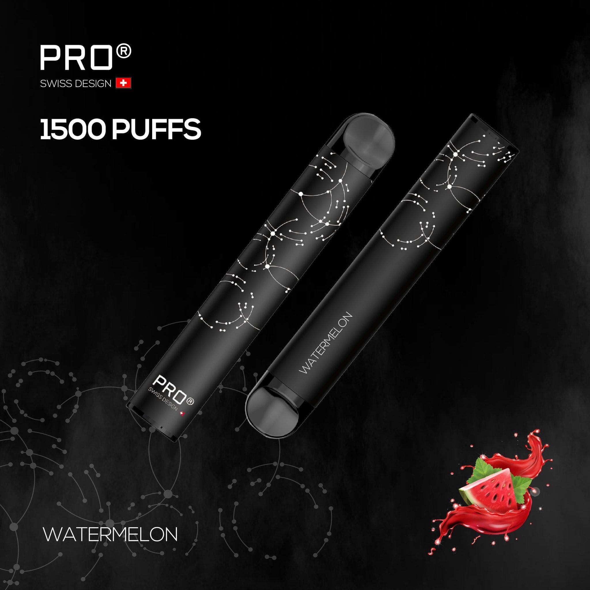 SWISS PRO Disposable Pod System - 1500 Puffs - 20 mg