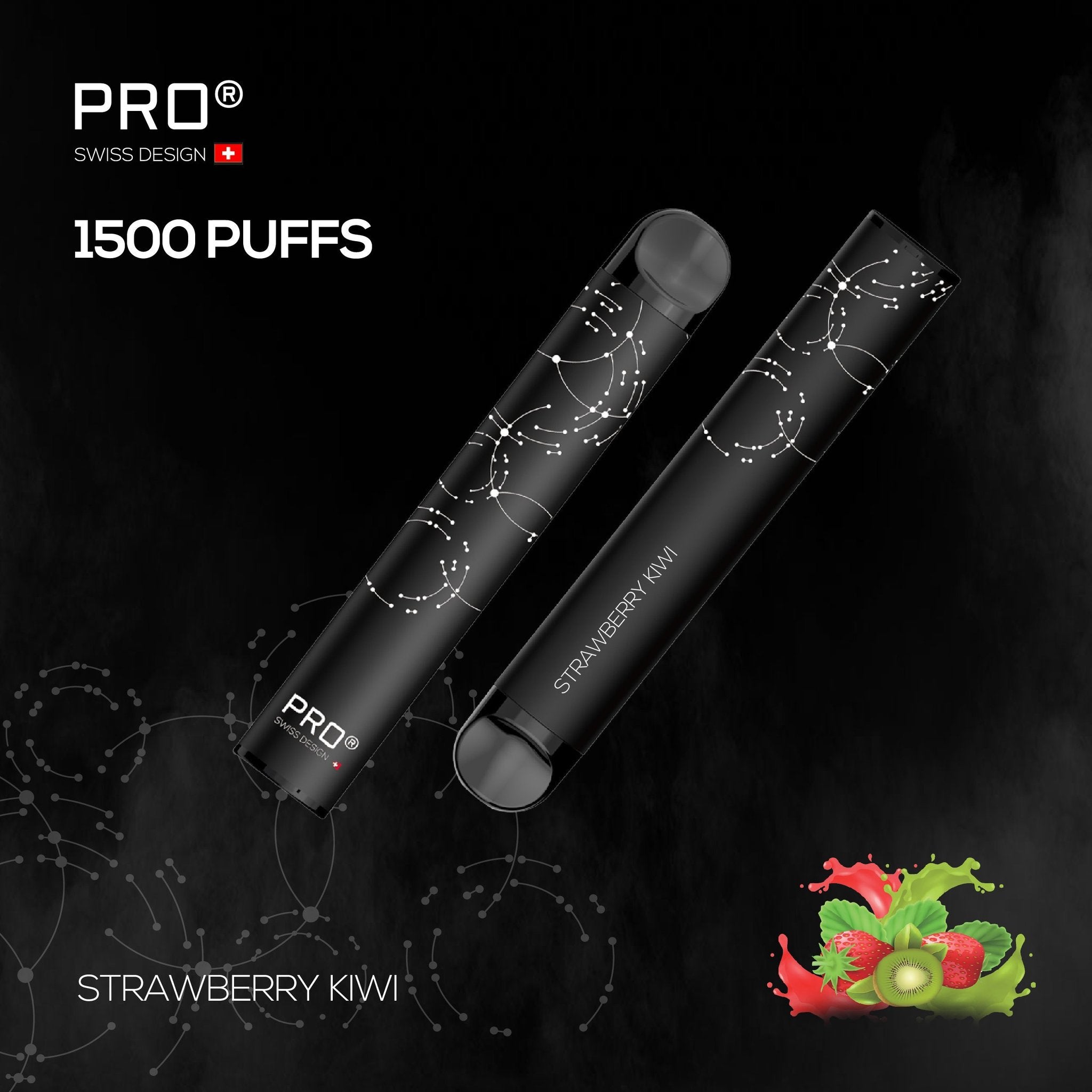 SWISS PRO Disposable Pod System - 1500 Puffs - 20 mg