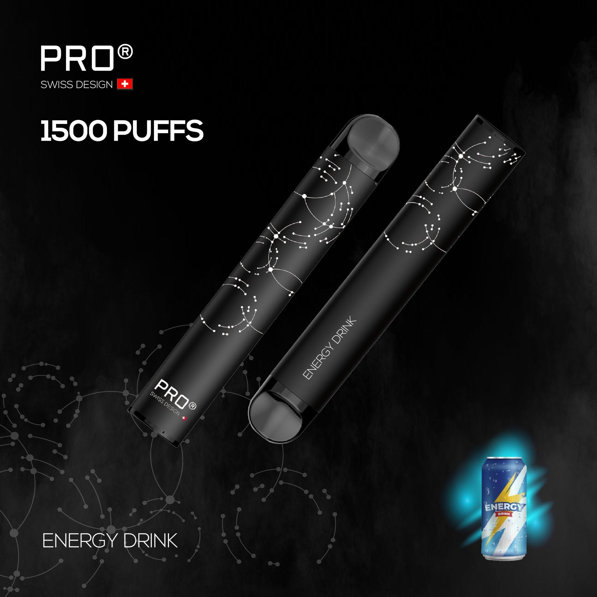 SWISS PRO Disposable Pod System - 1500 Puffs - 20 mg