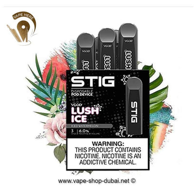 STIG Disposable Pod by VGOD ( American Version ) - Lush Ice - Vape Here Store