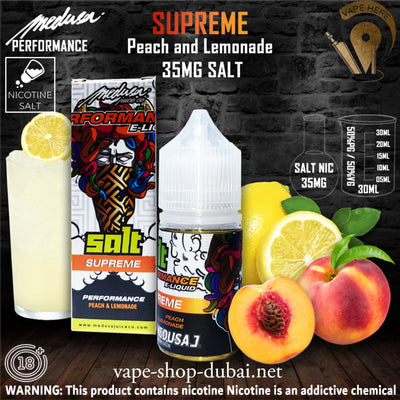 MEDUSA JUICE SUPREME SALTNIC 30ML - PERFORMANCE SERIES - Vape Here Store