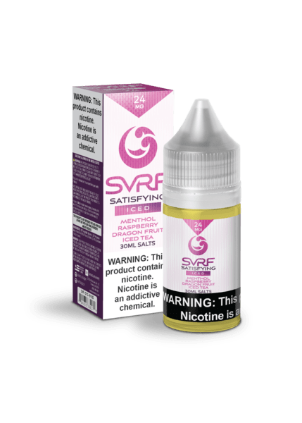 SVRF - SATISFYING ICED 30ML SALTS - Vape Here Store