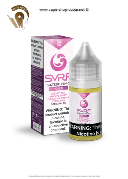 SVRF - SATISFYING ICED 30ML SALTS - Vape Here Store