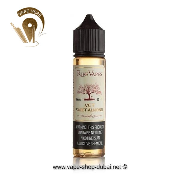 VCT Sweet Almond 60ml E liquid by Ripe Vape - Vape Here Store