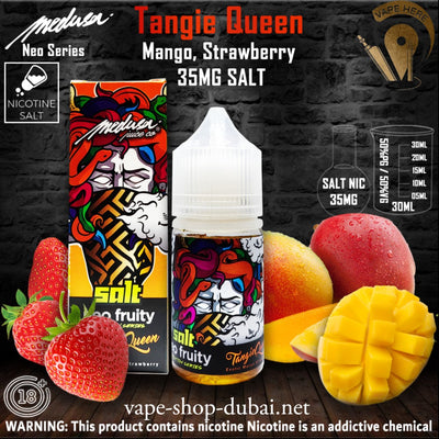 MEDUSA JUICE TANGIE QUEEN NEO SALTNIC 30ML - FRUITY SERIES - Vape Here Store