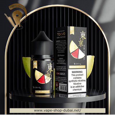 TOKYO MIXED MELON SALTNIC 30ML- GOLDEN SERIES - Vape Here Store