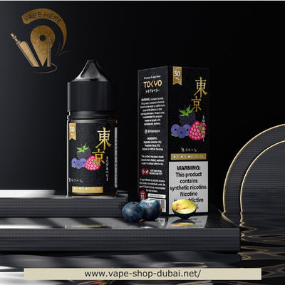 TOKYO TRIPLE BERRIES SALTNIC 30ML- GOLDEN SERIES - Vape Here Store