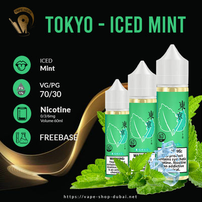 TOKYO MINT E LIQUID 60ML- CLASSIC SERIES - Vape Here Store