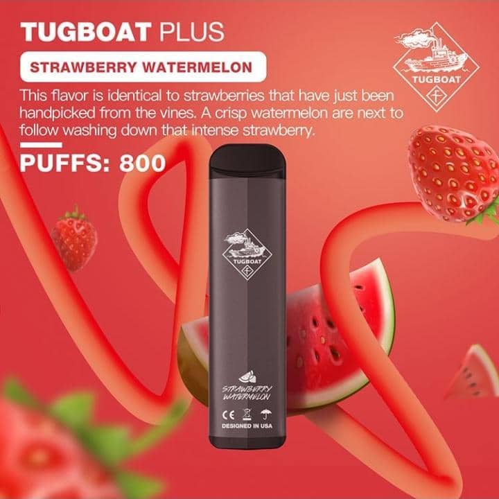 TUGBOAT PLUS VAPE DISPOSABLE PODS (800 Puffs) - Vape Here Store