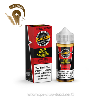 Killer Kustard Strawberry - Vapetasia - Vape Here Store