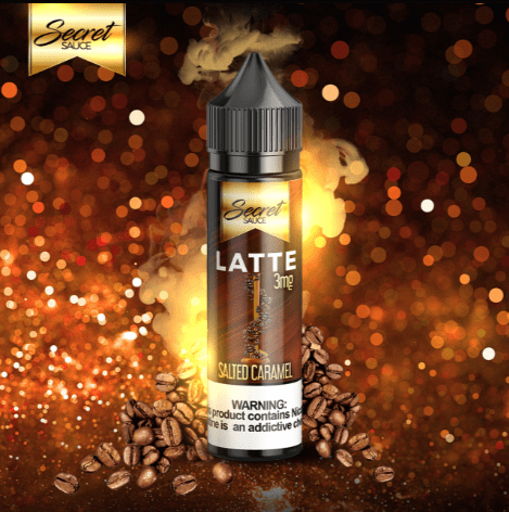 Salted Caramel LATTE 60ML- Secret Sauce - Vape Here Store