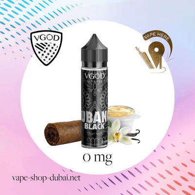 VGOD Black Cubano - 60ml - Vape Here Store