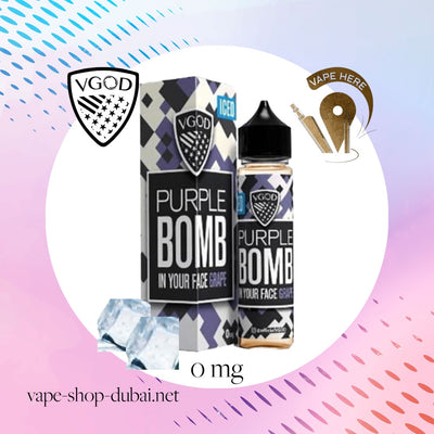 VGOD Iced Purple Bomb - 60ml - Vape Here Store