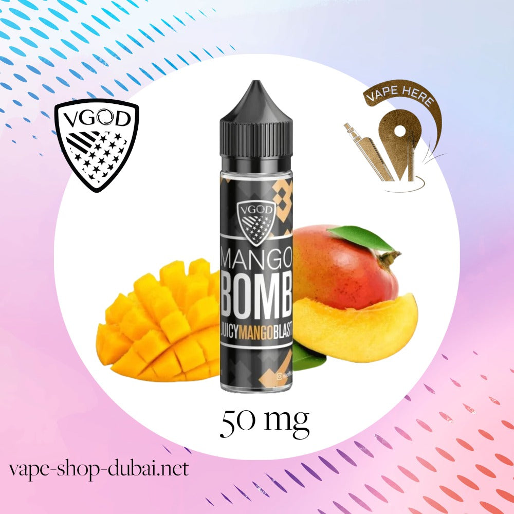 VGOD Mango Bomb Salt Nic - 30ml - Vape Here Store