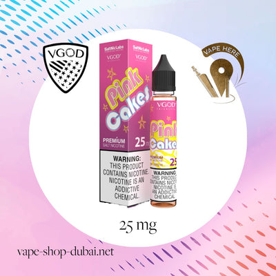 VGOD Pink Cakes Nic Salts - 30ml - Vape Here Store