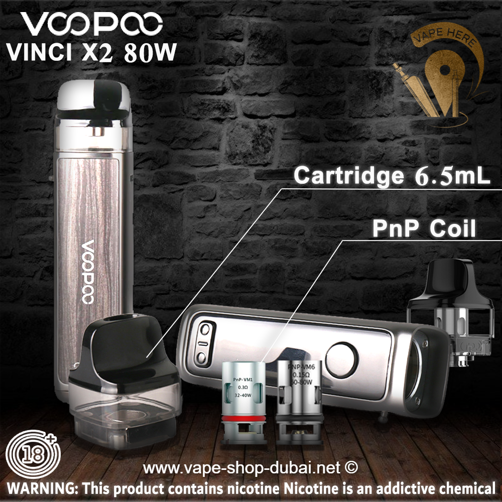 VOOPOO VINCI X 2 Pod Kit 6.5ml - Vape Here Store
