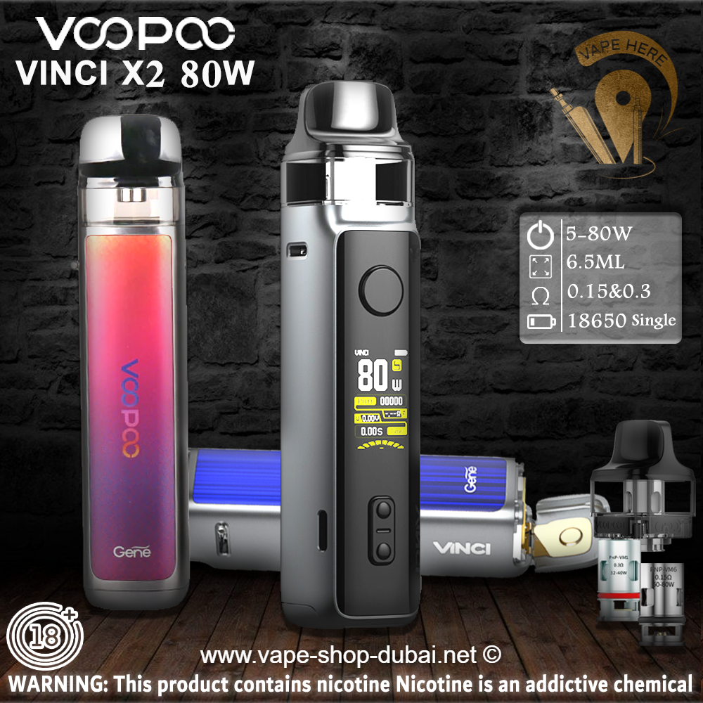VOOPOO VINCI X 2 Pod Kit 6.5ml | Abu Dhabi & Dubai UAE | Vape Here Shop | Vape Here Store VOOPOO VINCI X 2 Pod Kit 6.5ml | Abu Dhabi & Dubai UAE | Vape Here Shop | Vape Here Store