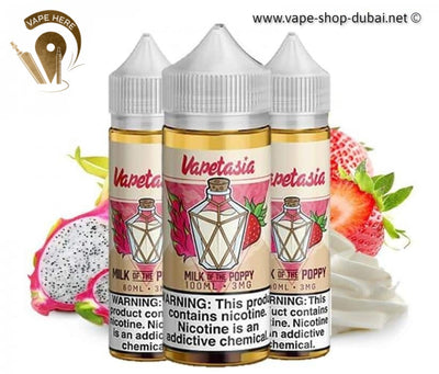 Milk of the Poppy E liquid by Vapetasia - Vape Here Store